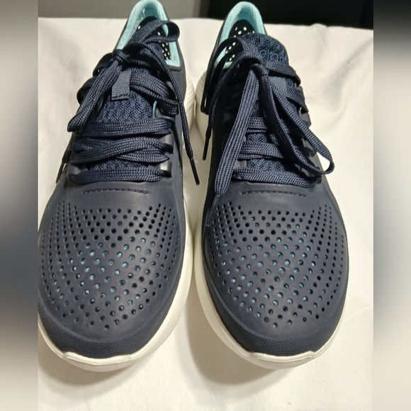 Crocs Stylish Navy Women's Sneakers - Picture 7 of 16